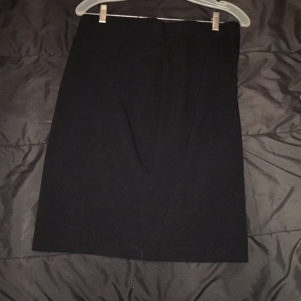 Black pencil skirt